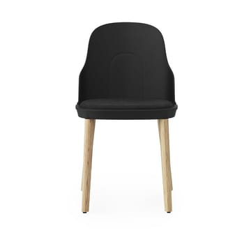 Allez καρέκλα με μαξιλάρι και δρύινα πόδια - Black - Normann Copenhagen