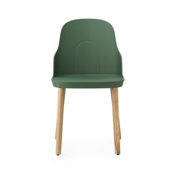 Καρέκλα Allez με ξύλινα πόδια από δρυς - Park green-oak - Normann Copenhagen