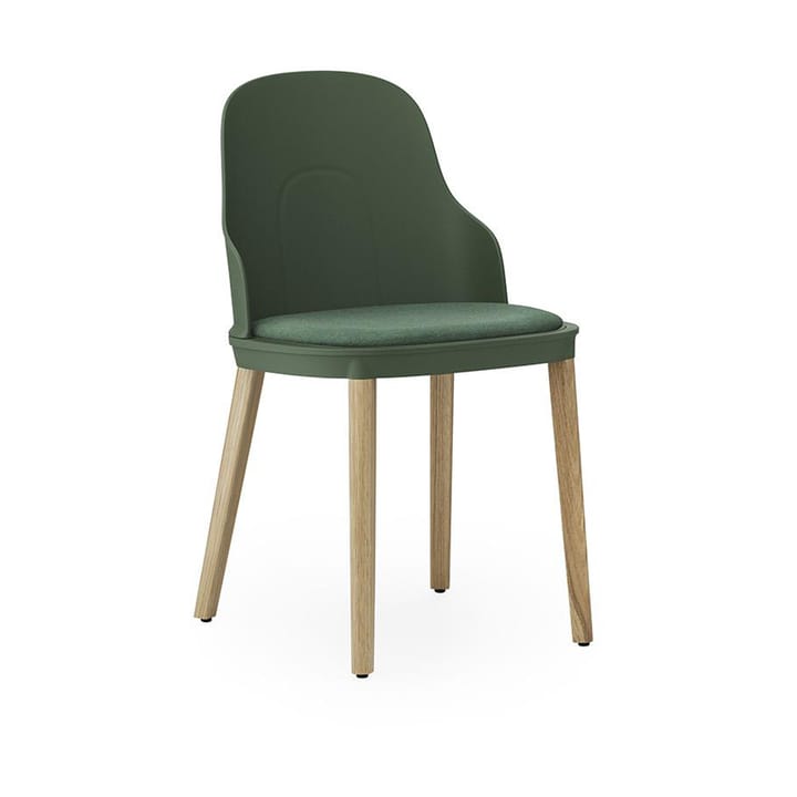 Allez καρέκλα με μαξιλάρι και δρύινα πόδια - Park Green - Normann Copenhagen