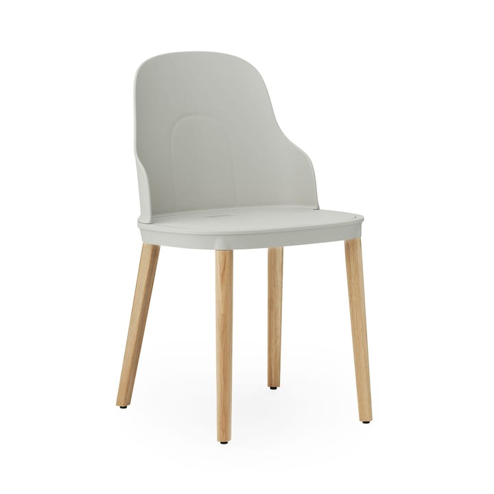 Καρέκλα Allez με ξύλινα πόδια από δρυς - Warm Grey-oak - Normann Copenhagen