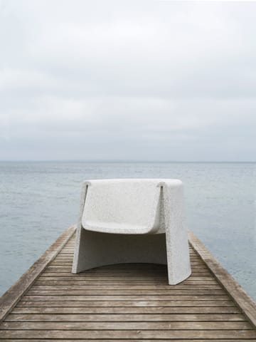 Πολυθρόνα Bit Lounge Chair - Λευκό - Normann Copenhagen