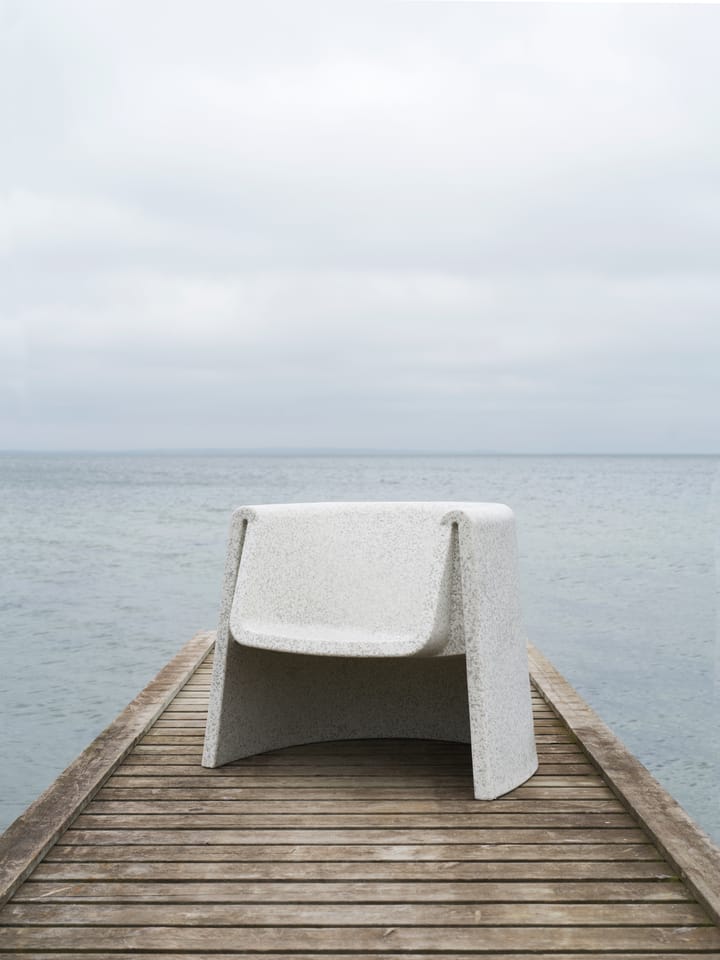 Πολυθρόνα Bit Lounge Chair - Λευκό - Normann Copenhagen