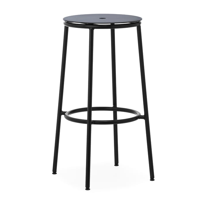 Circa σκαμπό 75 cm - Μαύρο αλουμίνιο - Normann Copenhagen