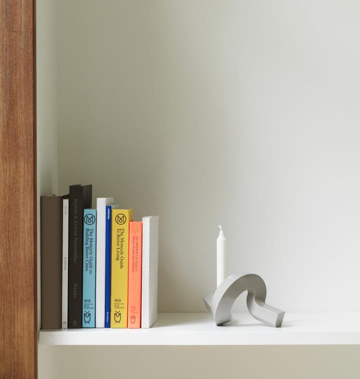 Κηροπήγιο Crooked 1 - Warm grey - Normann Copenhagen