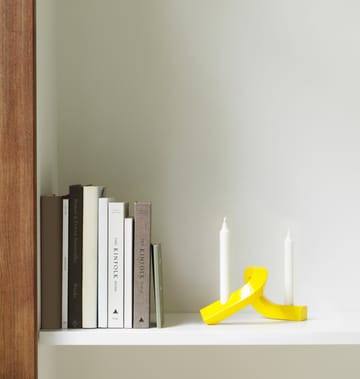 Κεροπήγιο Crooked 2 - Yellow - Normann Copenhagen