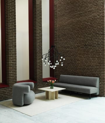 Μεγάλο τραπέζι σαλονιού Edge - Travertine - Normann Copenhagen