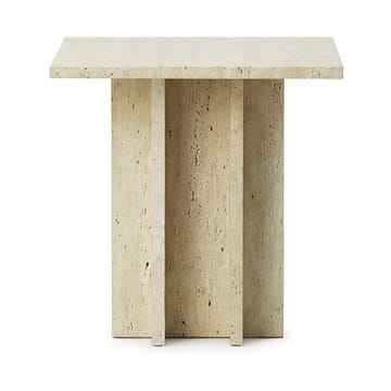 Edge μικρό τραπεζάκι σαλονιού - Travertine - Normann Copenhagen