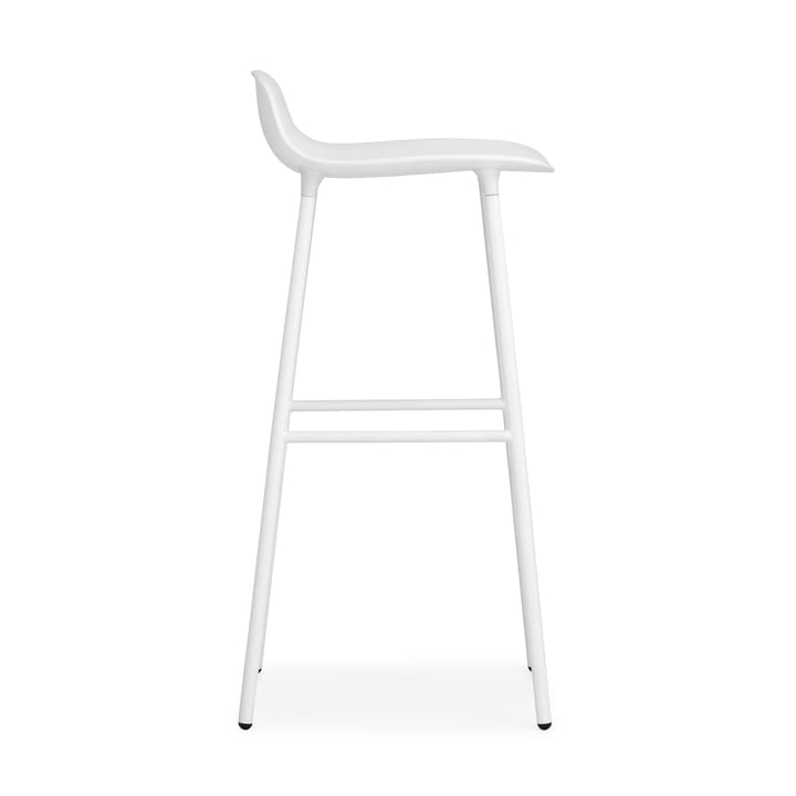 Form σκαμπό με μετταλλικά πόδια 75 cm, Λευκό Normann Copenhagen