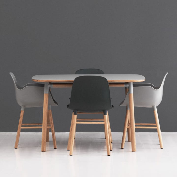 Πολυθρόνα Form , Blue, oak legs Normann Copenhagen