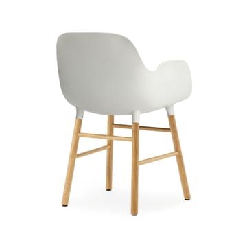 Πολυθρόνα Form  - Λευκό, δρύινα πόδια - Normann Copenhagen