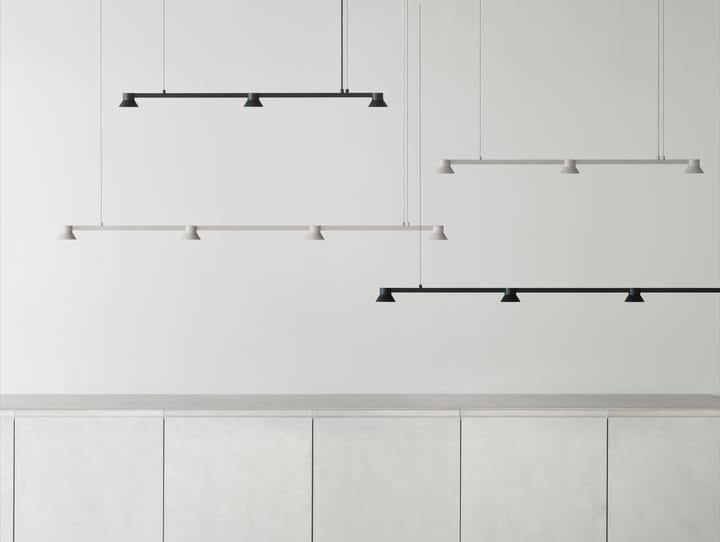 Μικρό φωτιστικό οροφής linear , Black Normann Copenhagen