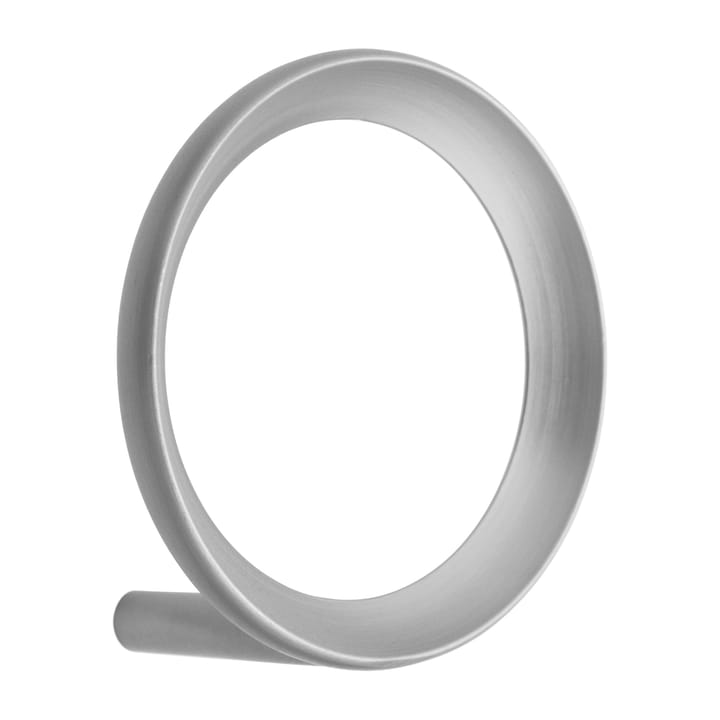 Μεσαίος γάντζος Loop Ø7,8 cm - Brushed Zinc - Normann Copenhagen