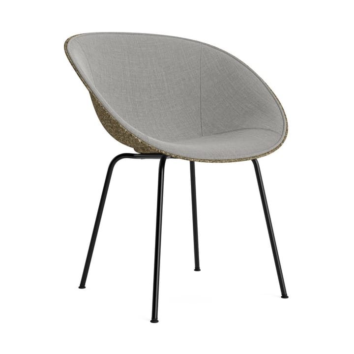 Πολυθρόνα Mat Armchair - Seaweed-black steel - Normann Copenhagen