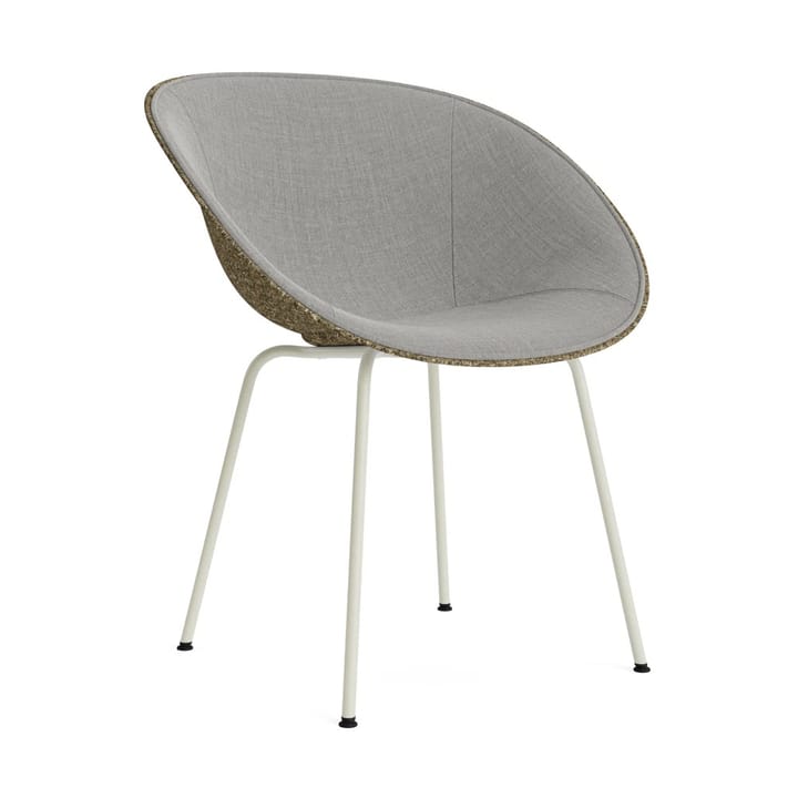 Πολυθρόνα Mat Armchair - Seaweed-cream steel - Normann Copenhagen