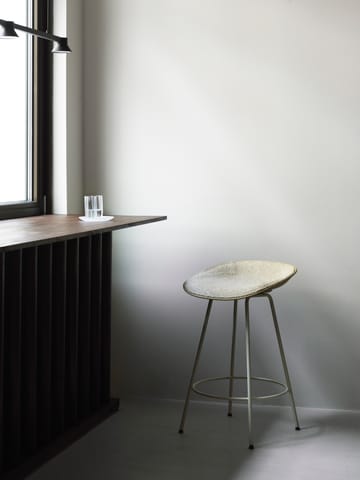 Σκαμπό Μπαρ Mat Barstool 65 εκ. - Seaweed-black steel - Normann Copenhagen