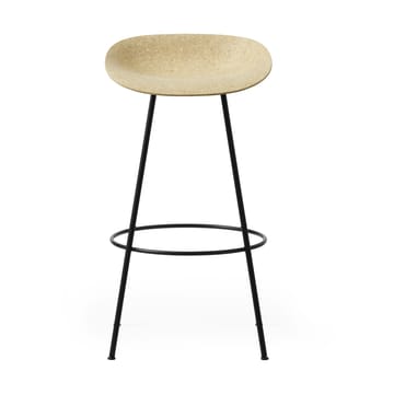 Σκαμπό Μπαρ Mat Barstool 75 εκ. - Hemp-black steel - Normann Copenhagen