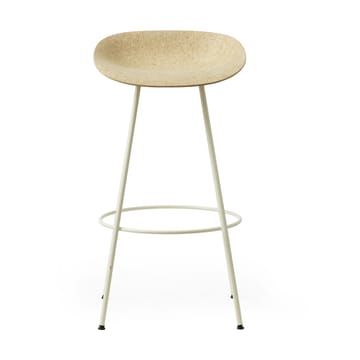 Σκαμπό Μπαρ Mat Barstool 75 εκ. - Hemp-cream steel - Normann Copenhagen