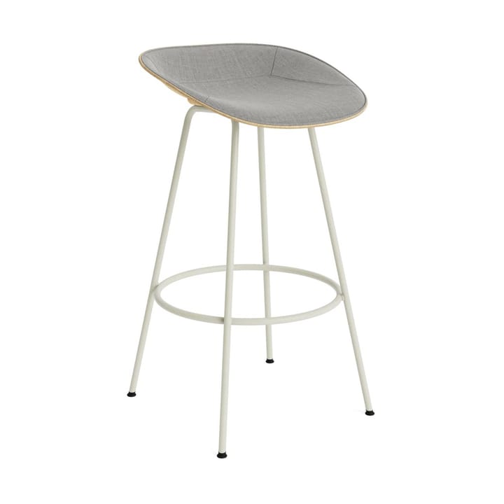 Σκαμπό Μπαρ Mat Barstool 75 εκ. - Hemp-cream steel - Normann Copenhagen