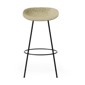 Σκαμπό Μπαρ Mat Barstool 75 εκ. - Seaweed-black steel - Normann Copenhagen