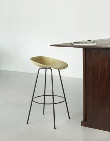 Σκαμπό Μπαρ Mat Barstool 75 εκ. - Seaweed-black steel - Normann Copenhagen