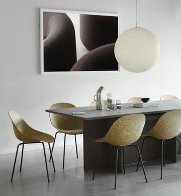 Καρέκλα Mat Chair - Seaweed-black steel - Normann Copenhagen