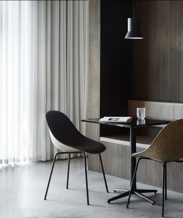 Καρέκλα Mat Chair - Seaweed-black steel - Normann Copenhagen