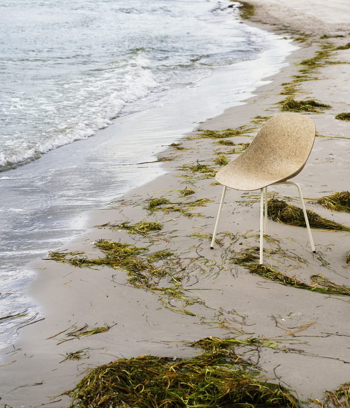 Καρέκλα Mat Chair - Seaweed-cream steel - Normann Copenhagen