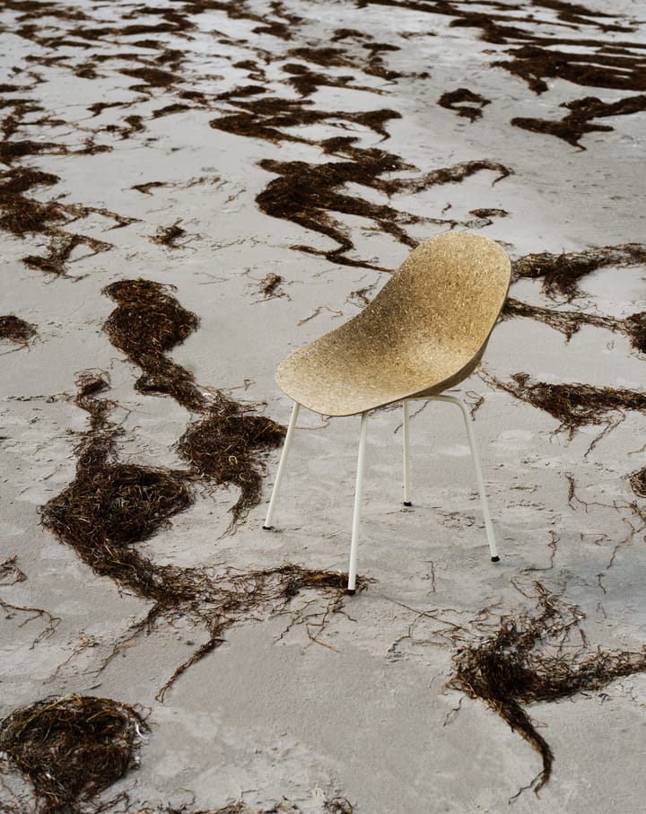 Καρέκλα Mat Chair - Seaweed-cream steel - Normann Copenhagen