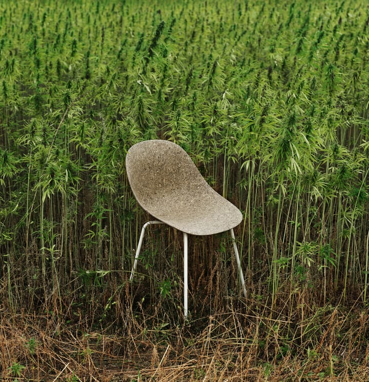 Καρέκλα Mat Chair - Seaweed-cream steel - Normann Copenhagen