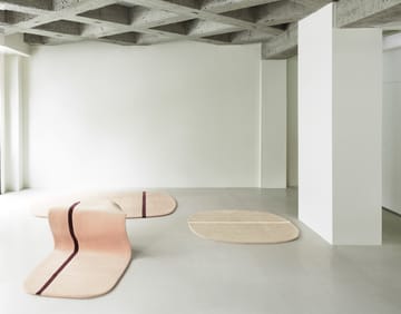 Oona χαλάκι 140x140 cm - Άμμος - Normann Copenhagen