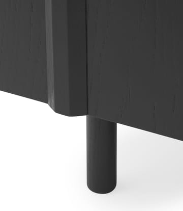 Ντουλάπα Rib 45x159 εκ - Soft Black - Normann Copenhagen