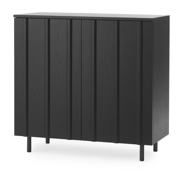 Ντουλάπα Rib 96x98,5 εκ - Soft Black - Normann Copenhagen