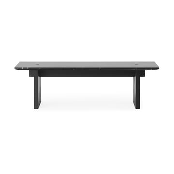 Solid table large τραπεζάκι του καφέ 130x38,5x40 cm - Black - Normann Copenhagen