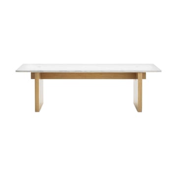 Solid table large τραπεζάκι του καφέ 130x38,5x40 cm - White - Normann Copenhagen