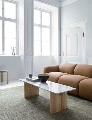 Solid table large τραπεζάκι του καφέ 130x38,5x40 cm - White - Normann Copenhagen