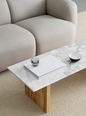 Solid table large τραπεζάκι του καφέ 130x38,5x40 cm - White - Normann Copenhagen