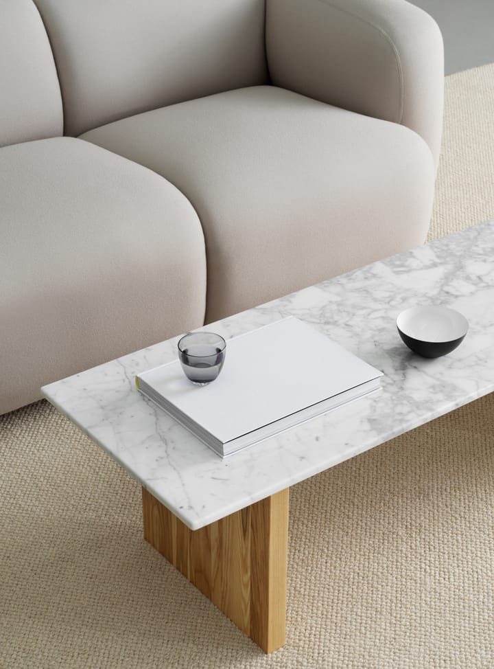 Solid table large τραπεζάκι του καφέ 130x38,5x40 cm, White Normann Copenhagen