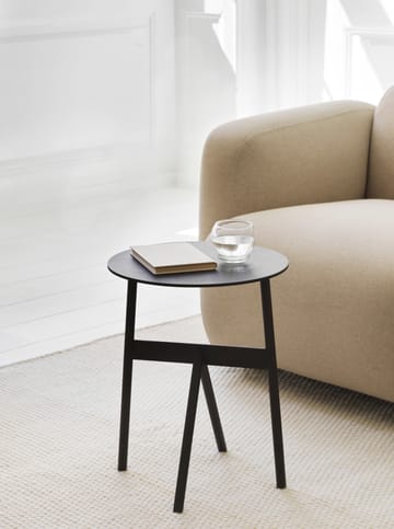 Stock Table βοηθητικό τραπεζάκι Ø37 cm H:46 cm - Black - Normann Copenhagen