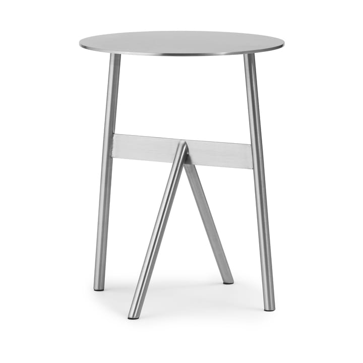 Stock Table βοηθητικό τραπεζάκι Ø37 cm H:46 cm - Stainless Steel - Normann Copenhagen