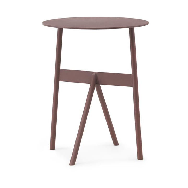 Stock Table βοηθητικό τραπεζάκι Ø37 cm H:46 cm - Wine - Normann Copenhagen