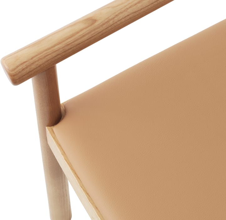 Timb πολυθρόνα με μαξιλάρι - Tan/ Ultra Leather - Camel - Normann Copenhagen