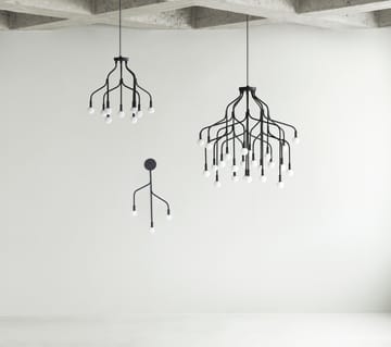 Φωτιστικό οροφής Vekst Large - Μαύρο - Normann Copenhagen