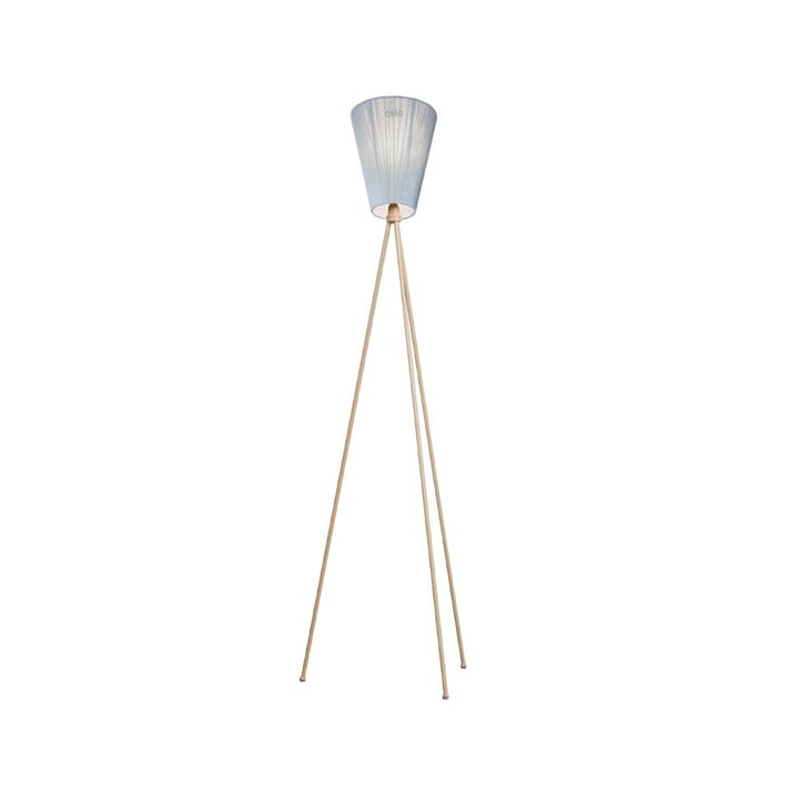 Ξύλινο φωτιστικό δαπέδου Oslo - Light blue, beige stand - Northern