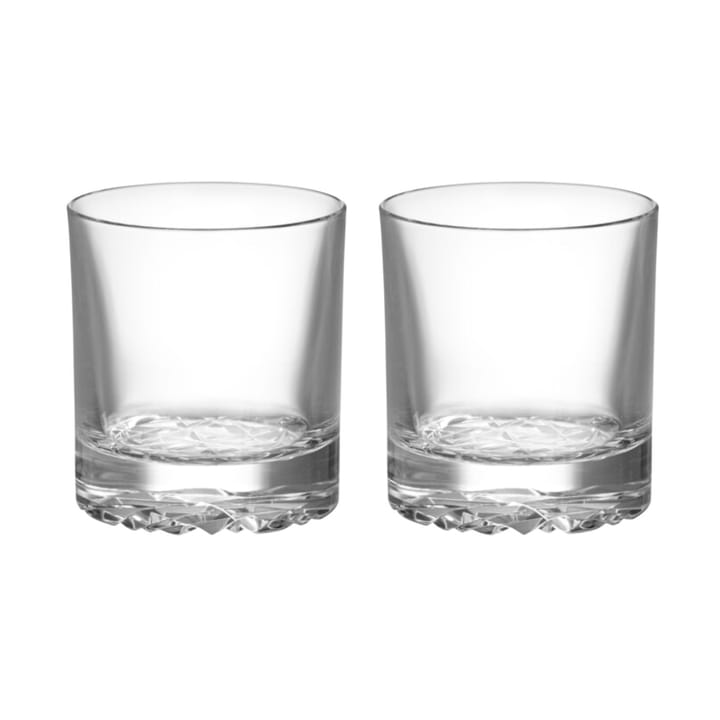 Ποτήρι Carat double old fashioned 28 cl 2-pack - Καθαρό - Orrefors