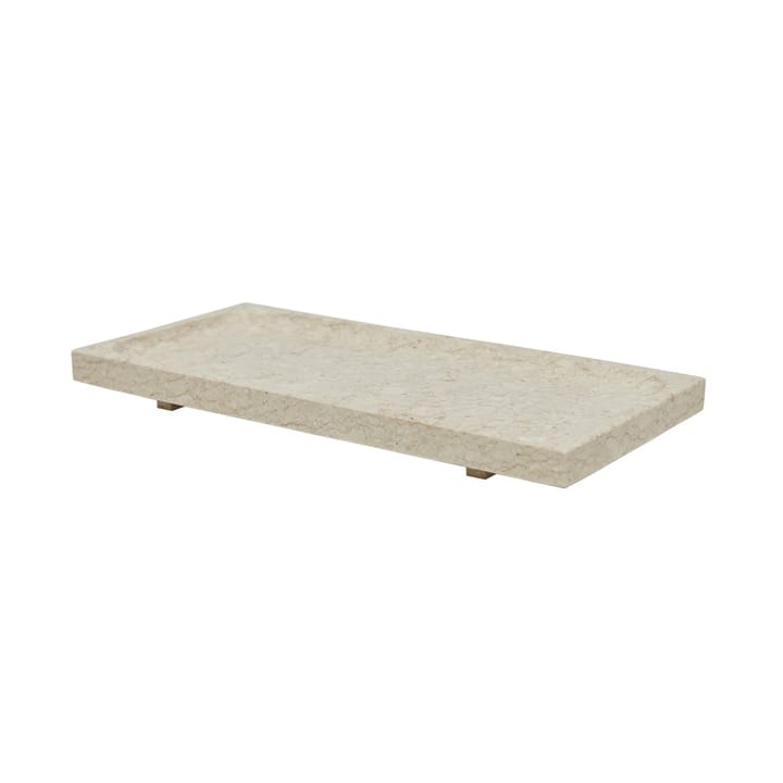 Μαρμάρινος δίσκος Savi 14x30 εκ., Beige OYOY