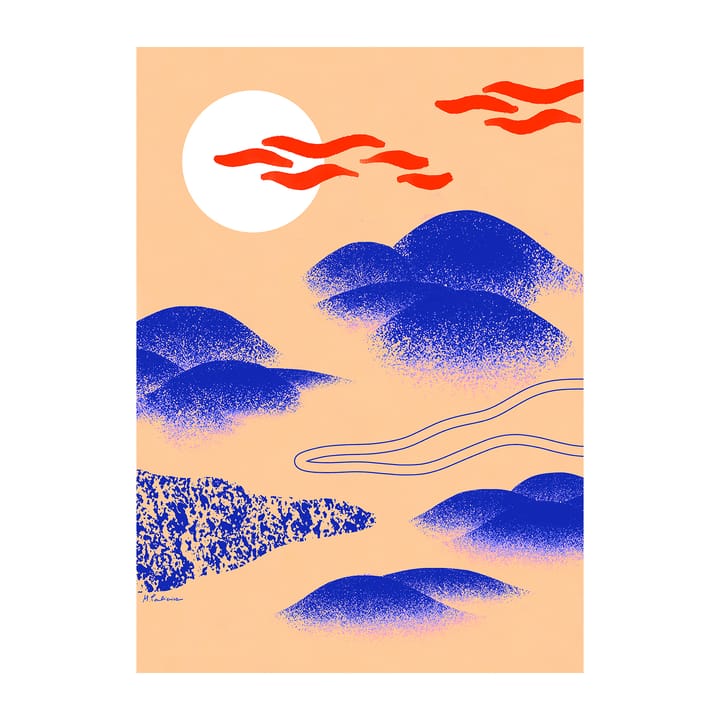 Αφίσα Japanese Hills - 50x70 cm - Paper Collective