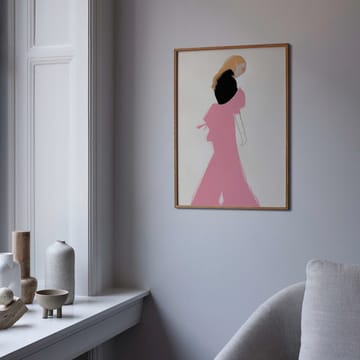 Pink Dress αφίσα - 50x70 cm - Paper Collective