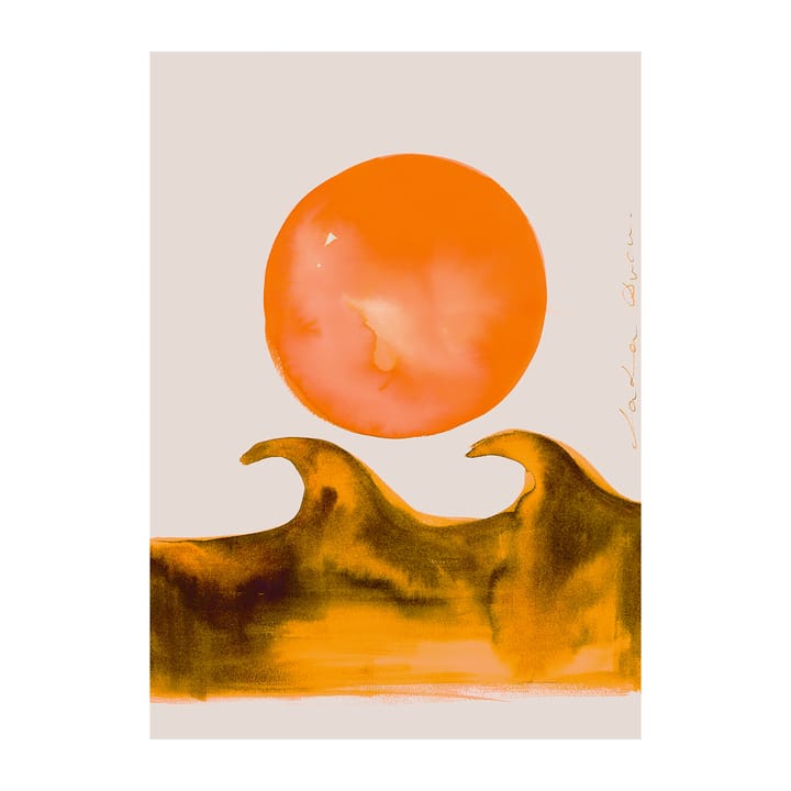 Αφίσα Sunset Waves - 50x70 cm - Paper Collective