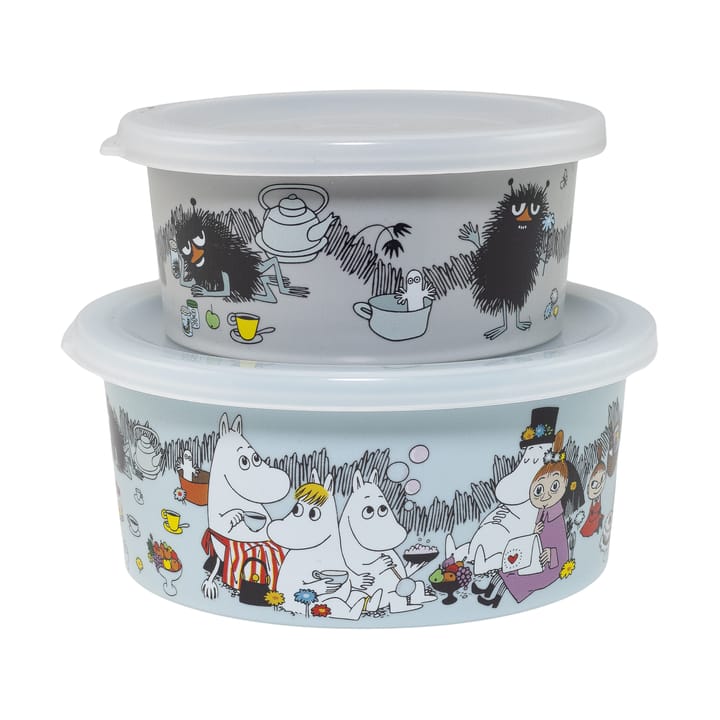 Κουτί σνακ Moomin Picnic Stinky 2-pack - Multi - Rätt Start