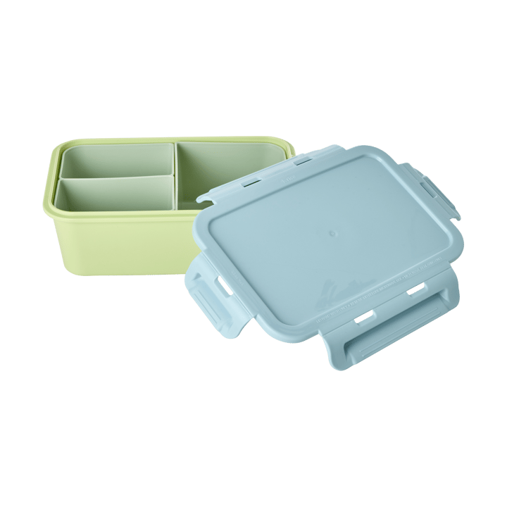 Rice lunch box με 3 χωρίσματα - Soft green - RICE